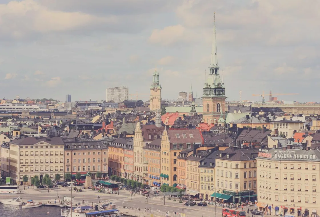 Stockholm拍摄的独立影像，用于智序协作方法开放数据应用专题的专题配图
